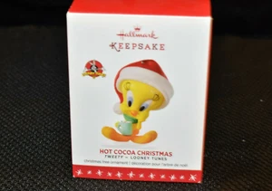 Hallmark Keepsake Hot Cocoa Christmas Tweety Bird Christmas Ornament - Picture 1 of 4
