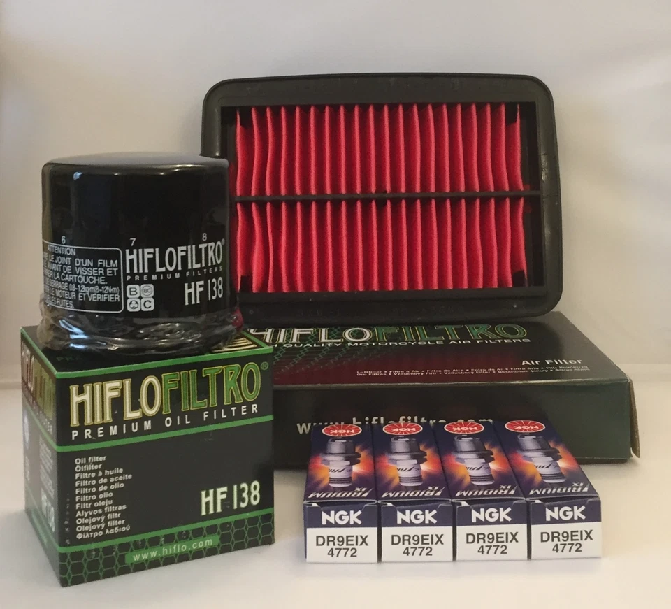 Kit de servicio para filtros y tapones de iridio SUZUKI GSF1200 BANDIT (2000 a 2006)  Foto 1 de 4