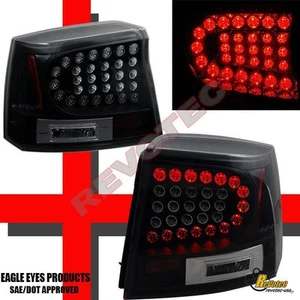 06 07 08 Dodge Charger R/T SE SRT8 SXT Base Black LED Tail Lights Lamps 1 Pair - Picture 1 of 2