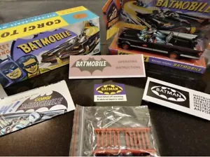 Corgi Model Club Batmobile 2024 Reissue No 267 Matt Black Exclusive Club Edition - Picture 1 of 2