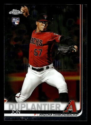 2019 Topps Chrome Update - #19 Jon Duplantier RC - Arizona Diamondbacks - Image 1 of 2