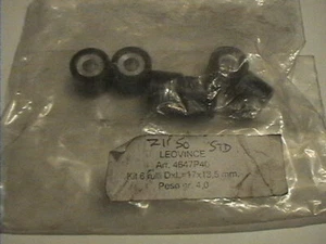 RODILLO DE EMBRAGUE LEO VINCE ART 4647P40 PIAGIO CREMALLERA ESTÁNDAR 17x13.5mm 4.0gr - Imagen 1 de 1