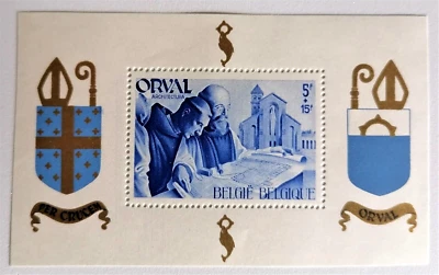 BÉLGICA 1941  - HB  ORVAL - CARIDAD - Imagen 1 de 2