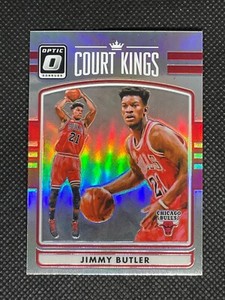 2016-17 Panini Donruss Optic Jimmy Butler Court Kings Silver Prizm Holo #11