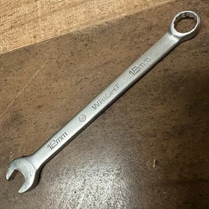Wright Tools USA 12mm Combination Wrench 12 Point Metric Satin 11-12MM 6-3/4" L - Picture 1 of 5