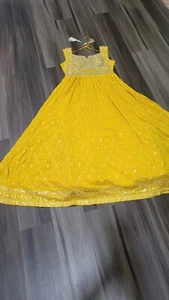 Anarkali 2 piece set Full Work Dupatta. - Picture 1 of 12