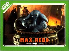 Max Rebo Star Wars Poster Art PROMO Original Pin-Up Movie Cantina Band Ortolan