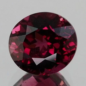 Video 3.60cts Tanzania Natural Rhodolite Garnet Vivid Cherry Pink Hue GM1399 - Picture 1 of 2