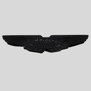 Genuine Aston Martin Bonnet/Boot Badge in Black Chrome - KY63407A74BA - Picture 1 of 1