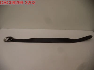 Cinturón de cuero Rebecca Minkoff para mujer negro con hebilla tachonada, talla M 722947244964 Foto 1 de 4