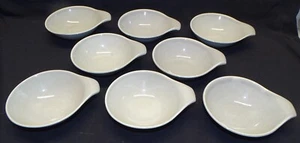 Russel Wright American Modern Gray Granite 8 Lug Cereal Bowls by Steubenville - Picture 1 of 11