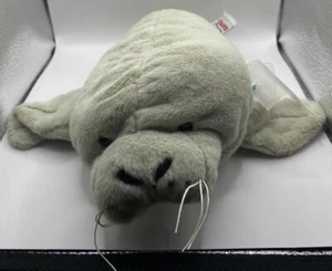 Ganz Webkinz HM229 Gray Manatee Plush Stuffed Animal No Code - Picture 1 of 7