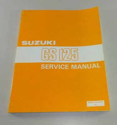 Manual / Instrucciones De Reparación - Suzuki GS 125 Tipo NF41B - Edición 1983 - Imagen 1 de 3