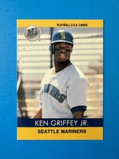 Ken Griffey Jr 1991 Playball U.S.A. Cards #91-1