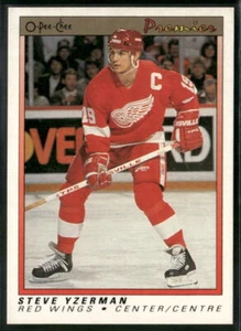 1990-91 O-Pee-Chee Premier #130 Steve Yzerman - Picture 1 of 2