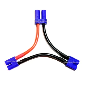 RCP EC5/IC5 to EC3/IC3 Batteries Series Harness 12 awg - Picture 1 of 20