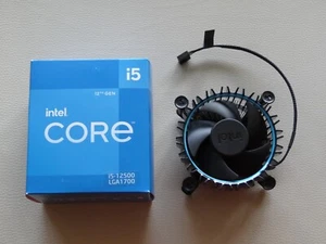 Intel Kühler Lüfter Core für Fan i5-12500 LGA1700 NEU mit OVP nur Kühler! - Bild 1 von 6