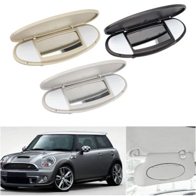 US Sun Visor Mirror Frame Cover For BMW MINI Cooper R55 R56 R60 R61 2007-2014 Foto 1 de 4