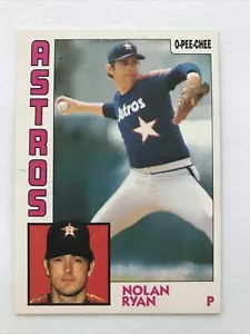 1984 O-PEE-CHEE Topps NOLAN RYAN #66 Houston Astros EX-MT - Bild 1 von 4