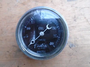 VINTAGE AUSTIN OIL PRESSURE GAUGE 1920s very rare. VSCC - Picture 1 of 2