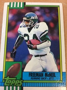 1990 Topps Football Card #464 Freeman McNeil - Picture 1 of 2