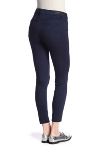 NWT PAIGE Denim Verdugo Ankle Skinny Mid-Rise Jeans Size 30 Tonal Rosalyn Dark - Picture 1 of 12