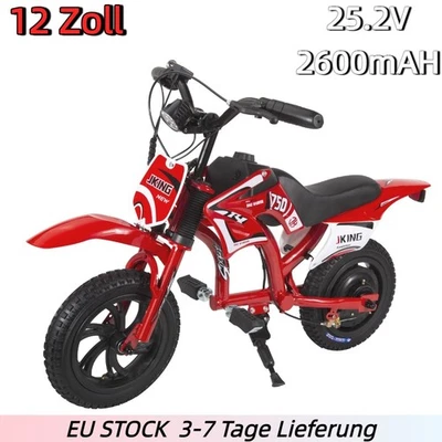 2025 NEW 200W Motor Elektrisches Dirtbike für Kinder 25.2V 16km/h JKING EU STOCK - Bild 1 von 4