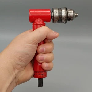Vintage Jacobs 3/8-24 THD KG Multi-Craft Drill 90° Chuck 3/8" Cap Made in USA - Picture 1 of 17