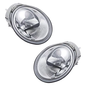 New Pair Of Headlights Fits Volkswagen Beetle GLS Hatchback 2-Door 1999-2005 - Picture 1 of 4