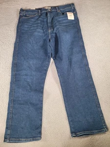 Signature Levi Women Heritage High Rise Straight Jeans Sz 18 W34 (W36xL25) - Picture 1 of 10