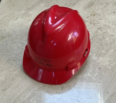 Firefighter/ Electrician Helmet COSTUME Red Kids Size Medium Adjustable - Image 1 of 3