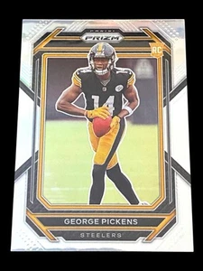 2022 Prizm George Pickens Silver Rookie #329 Steeler RC - Bild 1 von 2