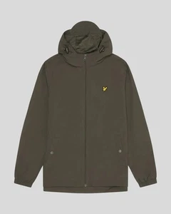 Lyle & Scott - Cremallera Through Hooded Chaqueta JK464V Verde Oliva Hombre - Imagen 1 de 5