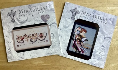 2 Mirabilia CHRISTMAS FLOURISHES MD-24 & ANGEL PROCLAMATION MD-25 Cross Stitch - Image 1 of 4