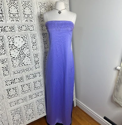 Rampage фиолетовый лаванды цветочный бисером Fairycore без бретелек официальное коктейльное платье - Изображение 1 из 4