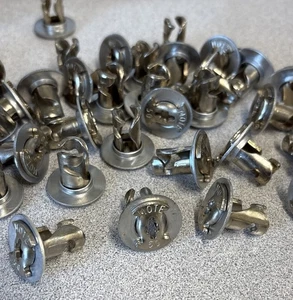 MOTE Lightweight / Trick 2 Piece Dzus Button / Quarter Turn Fasteners- Lot of 50 - Picture 1 of 2