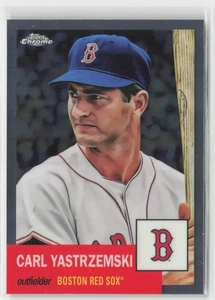 2022 Topps cromo platino aniversario Carl Yastrzemski #435 Medias Rojas - Imagen 1 de 2