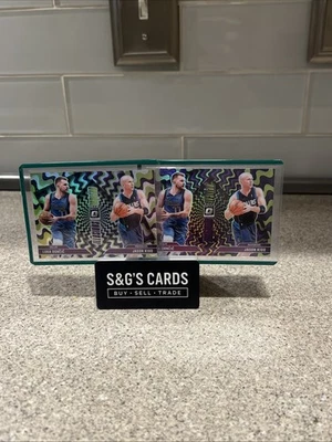 2024 - 25 Panini Donruss - Optical Illusions Luka Doncic & Jason Kidd 紫色 + 全息 — 第 1/3 张图片