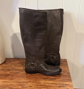Women’s Frye Leather Knee High Boots Size 8B - Picture 1 of 13