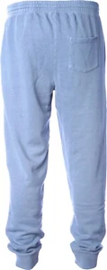 Independent Trading Co. Pigment-Dyed Fleece Pants PRM50PTPD Light Blue Medium - Picture 1 of 4