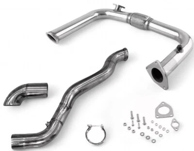 Crossover Exhaust Turbo Hotpart Pipe Kit Vortec 4.8 5.3 6.0 FOR Silverado Sierra - Image 1 of 4