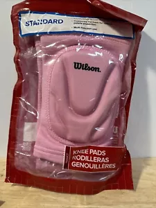 WILSON Volleyball Knee Pads. Pink Sizes Junior Great Comfort, And Protection New - Picture 1 of 5