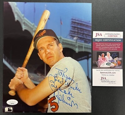 Brooks Robinson Signed 8x10 Photo JSA (Personal.) MLB #5 Baltimore Orioles HOF! - Image 1 of 4