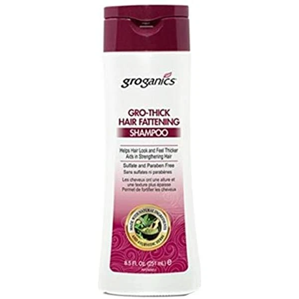 Champú engorde de cabello Groganics Growthick nuevo embalaje 236,57 ml Foto 1 de 4