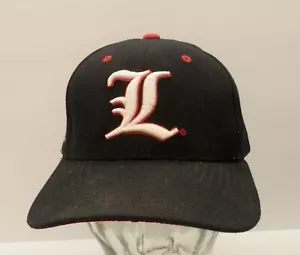 Vintage Louisville Cardinals Strapback Mütze schwarz bestickt Buchstabe Kolloseum - Bild 1 von 5
