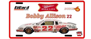 Equipo de carreras BOBBY ALLISON MILLER de aspecto vintage - 22 matrícula años 80 - Imagen 1 de 3