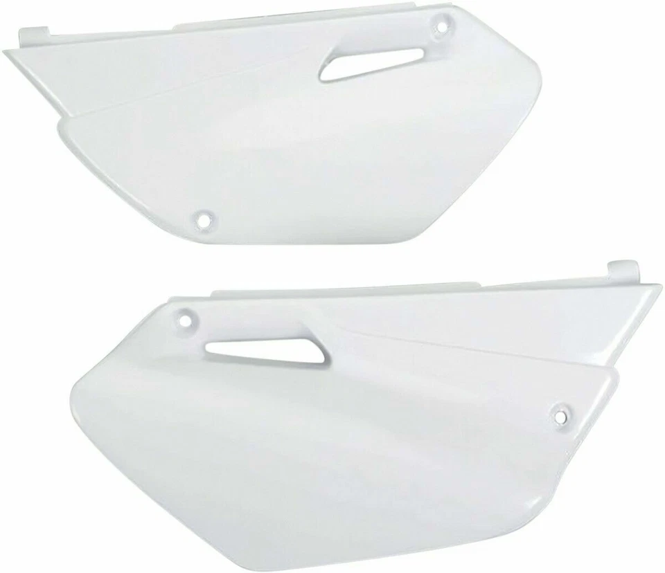 UFO White Side Panels Number Plates For Yamaha YZ 85 02-14  YA03856-046 - Image 1 of 1
