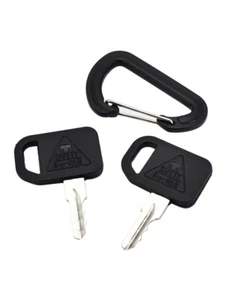 AM131841 2 PCS Ignition Keys AM101600 for John Deere 100 Series 130 160 165 170 - Picture 1 of 8