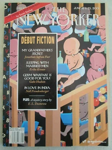 The New Yorker Magazine - June 18 & 25, 2001 - Debut Fiction - Imagen 1 de 10
