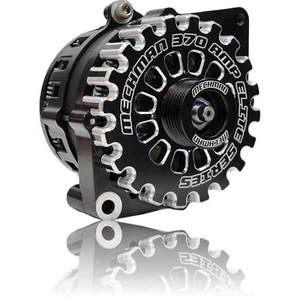 Mechman E-Series 370 Amp Black Alternator For 1986-1991 3.8L Fits 6/12 CS144 - Picture 1 of 6